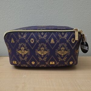 Bath & Body Works Purple and Gold Cosmetic Bag